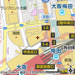 ヨドバシカメラマルチメディア梅田周辺の地図