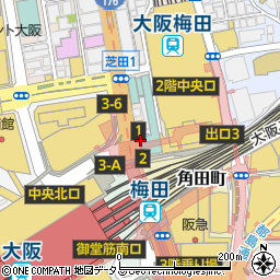 宇治園 茶の彩 阪急三番街店周辺の地図