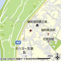 岡山県瀬戸内市長船町福岡777周辺の地図