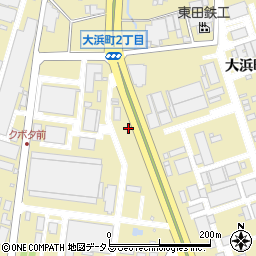 兵庫県尼崎市大浜町周辺の地図