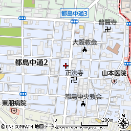 株式会社産成堂・中央店周辺の地図