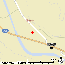 広島県山県郡北広島町蔵迫157周辺の地図