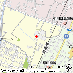 岡山県瀬戸内市長船町福岡349-1周辺の地図