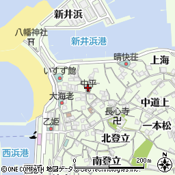 中平旅館周辺の地図