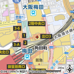 スープストックトーキョー阪急三番街店周辺の地図