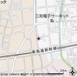 静岡県磐田市海老塚875周辺の地図