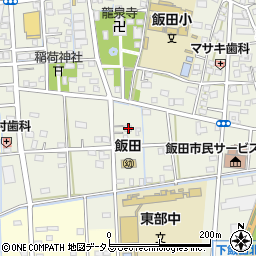 静岡県浜松市中央区飯田町1000周辺の地図
