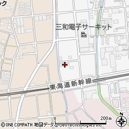 静岡県磐田市海老塚874-6周辺の地図