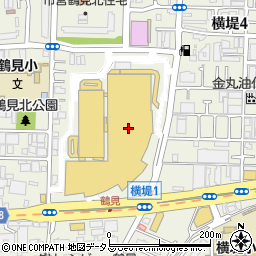 トイザらス・ベビーザらス大阪鶴見店周辺の地図