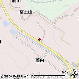 愛知県知多郡南知多町師崎富士山周辺の地図