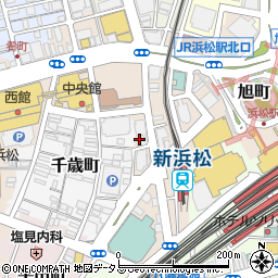 マクドナルド新浜松駅前店周辺の地図