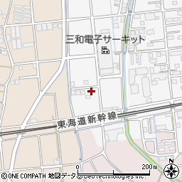 静岡県磐田市海老塚874-3周辺の地図