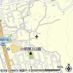 奈良県生駒市小明町1013周辺の地図