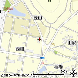 愛知県田原市浦町西畑130周辺の地図