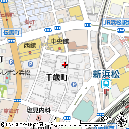 牛角 浜松モール街店周辺の地図