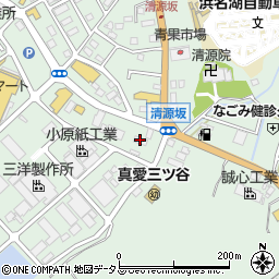 東海興産株式会社　ＬＰガス三ツ谷営業所周辺の地図