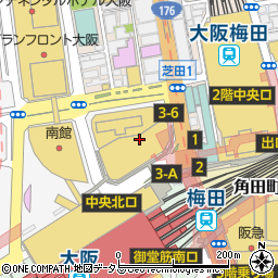 ほけんの窓口　ヨドバシ梅田店周辺の地図