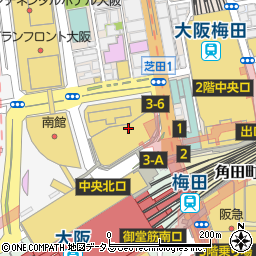 ほけんの窓口　ヨドバシ梅田店周辺の地図