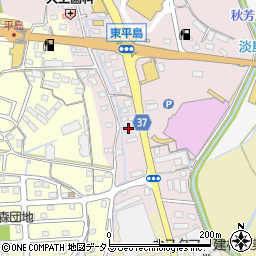 岡山県岡山市東区東平島47周辺の地図