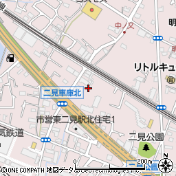兵庫県明石市二見町東二見811-2周辺の地図