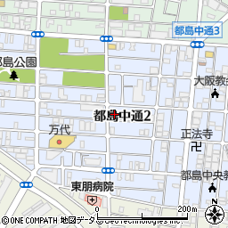 ＭＩＲＯ大阪支店周辺の地図