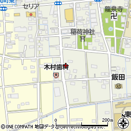 静岡県浜松市中央区飯田町918周辺の地図