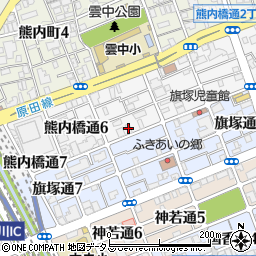 ワコーレヴィータ新神戸周辺の地図