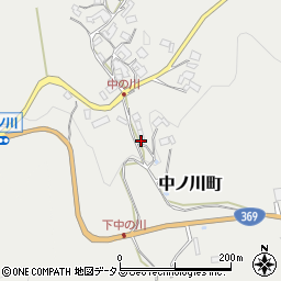 奈良県奈良市中ノ川町156周辺の地図