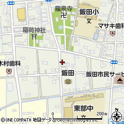 静岡県浜松市中央区飯田町996周辺の地図
