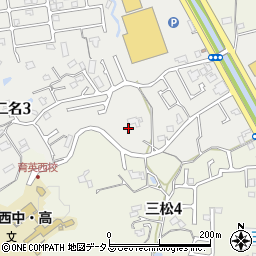 奈良県奈良市二名3丁目1013周辺の地図