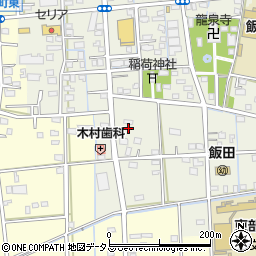 静岡県浜松市中央区飯田町917周辺の地図