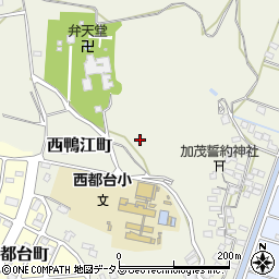 静岡県浜松市中央区西鴨江町周辺の地図