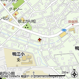 浜松甲羅本店周辺の地図