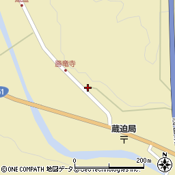 広島県山県郡北広島町蔵迫156周辺の地図