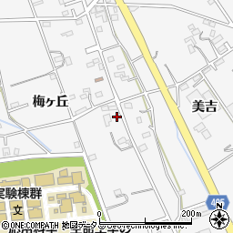 愛知県豊橋市天伯町梅ヶ丘89周辺の地図