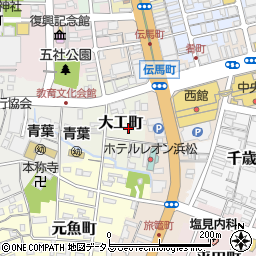 海老仙　浜松店周辺の地図