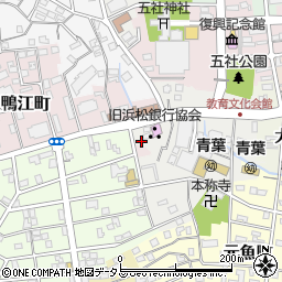 静岡県浜松市中央区栄町5周辺の地図
