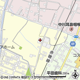 岡山県瀬戸内市長船町福岡349-3周辺の地図