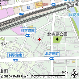 静岡県浜松市中央区北寺島町215-12周辺の地図