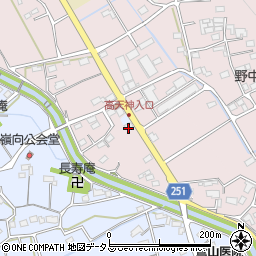 静岡県掛川市上土方嶺向49周辺の地図