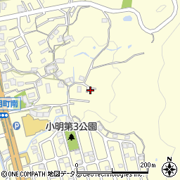 奈良県生駒市小明町1013-19周辺の地図