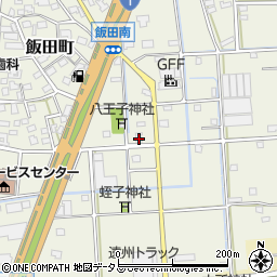 静岡県浜松市中央区飯田町1346周辺の地図