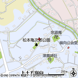 静岡県掛川市上土方嶺向2070周辺の地図