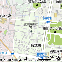 名塚町公民館周辺の地図