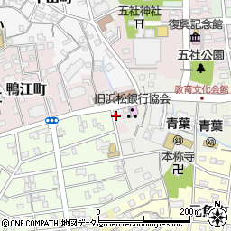 静岡県浜松市中央区栄町1周辺の地図