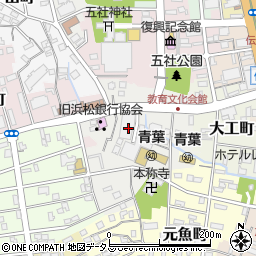 静岡県浜松市中央区栄町20周辺の地図