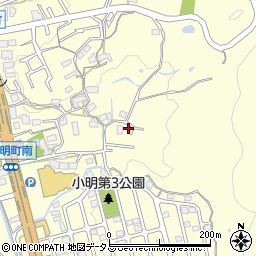 奈良県生駒市小明町1013-11周辺の地図