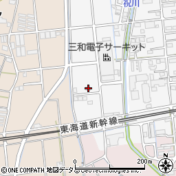 静岡県磐田市海老塚872周辺の地図