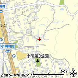 奈良県生駒市小明町915周辺の地図