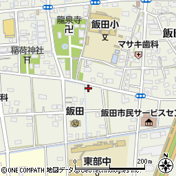 静岡県浜松市中央区飯田町1006周辺の地図